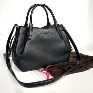 Kate Spade New York Women's Dumpling Pebbeled Leather Small Satchel Bag